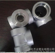 河北齊合管業 不銹鋼法蘭與三通產品高清細節圖鑒